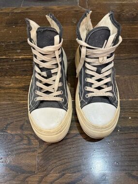 R13 HIGHTOP SNEAKERS Size 8